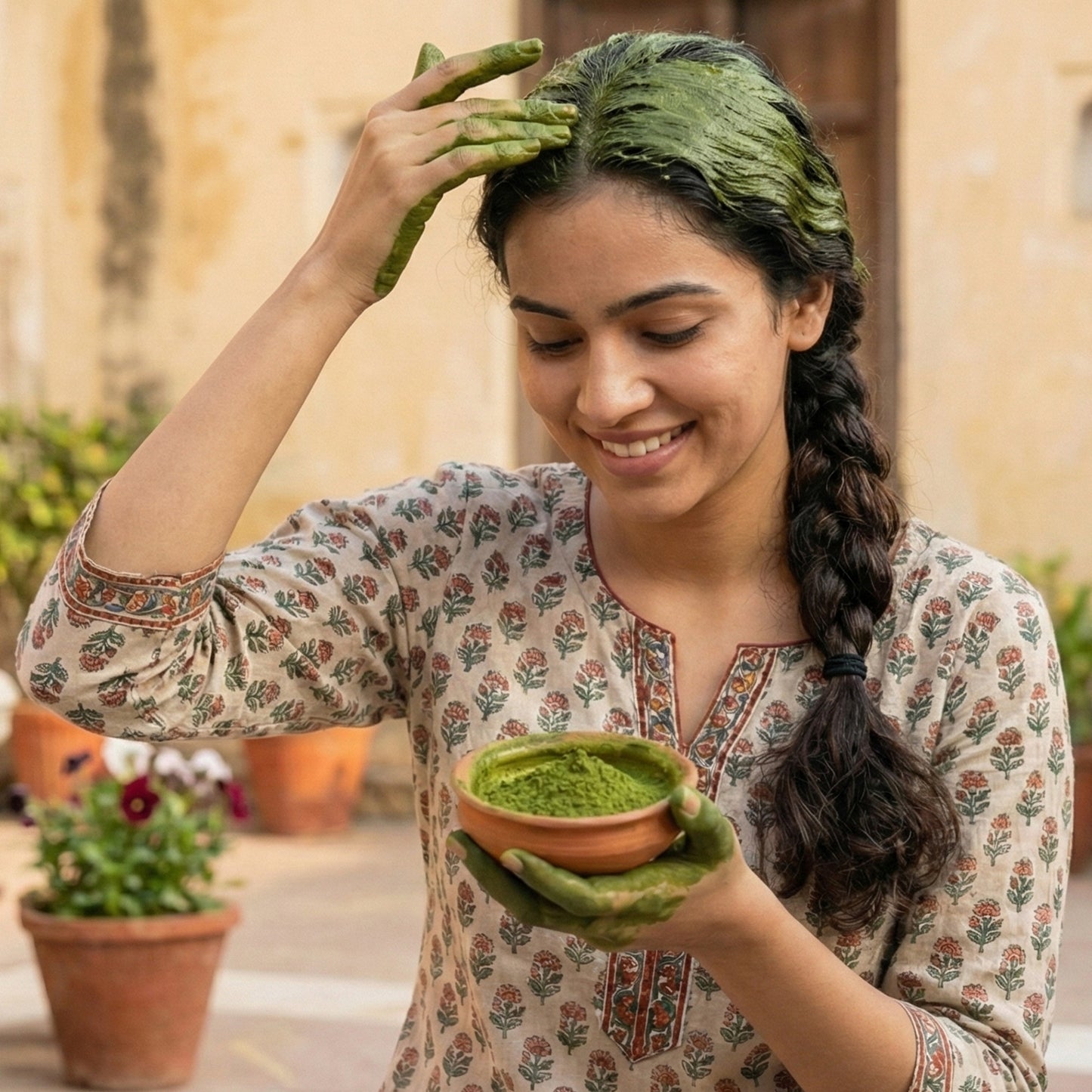 Natural Indigo Powder for Traditional Hair Care – 80 gm