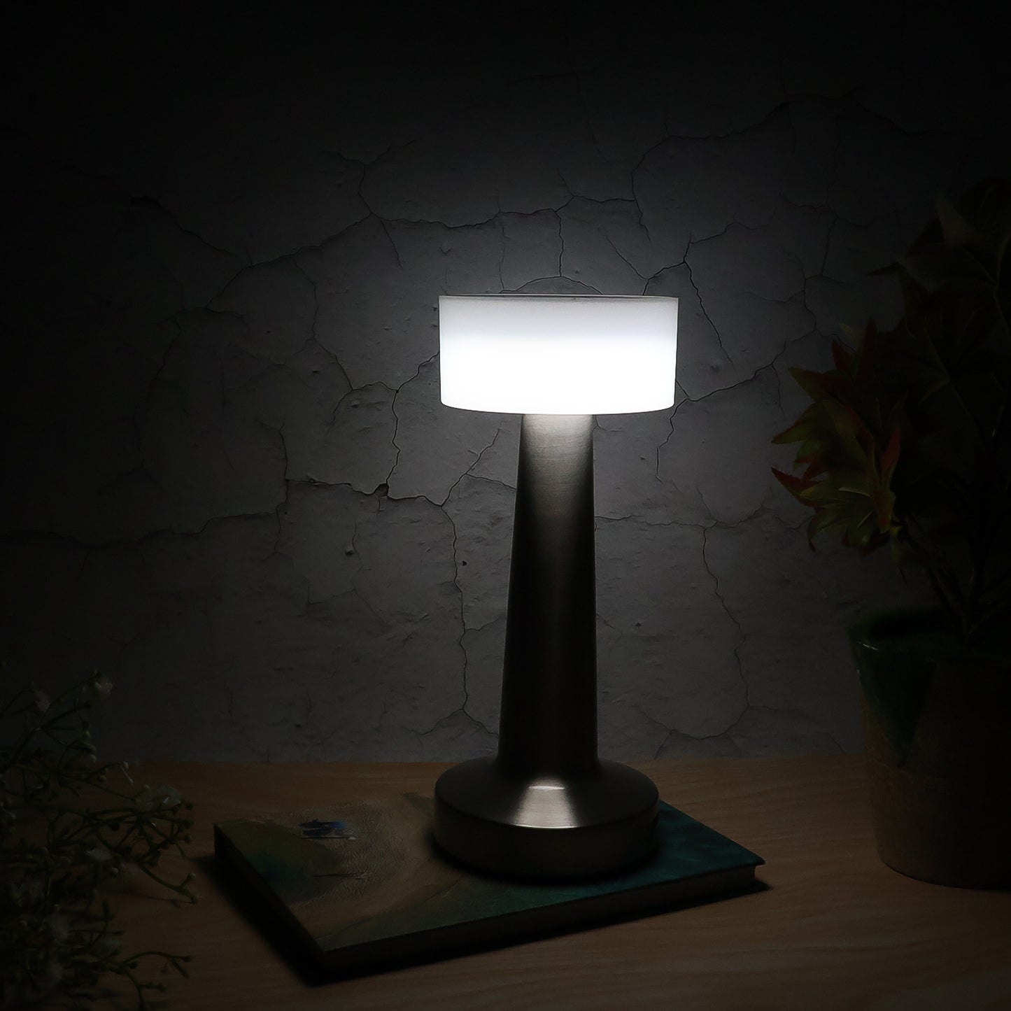 Rechargeable LED Touch Sensor Table Lamp (1 Pc)