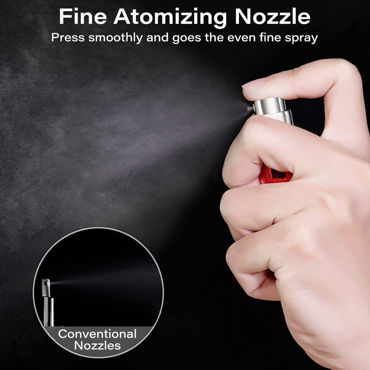 Customize Empty Spray / Perfume Bottle Refillable Fine Mist Perfume For Sanitizer Travel Beauty Makeup Perfume filler (1 Pc)