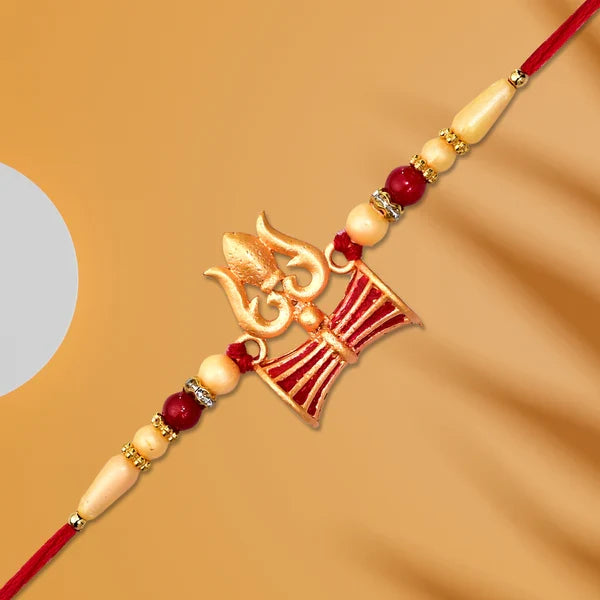Shiva Trishul Rakhi Divine Protection & Strength Symbol (100pcs)