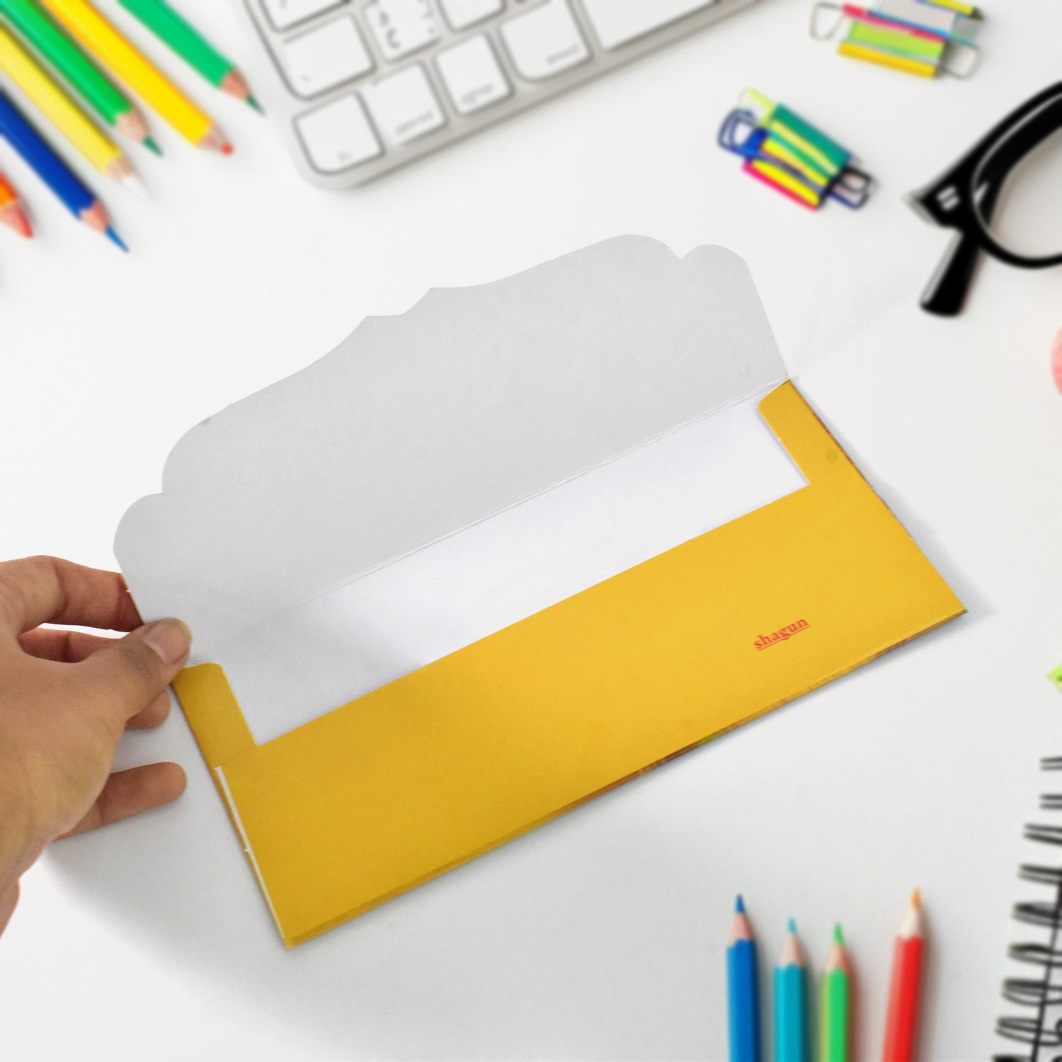 Ganesh Design Envelope Set