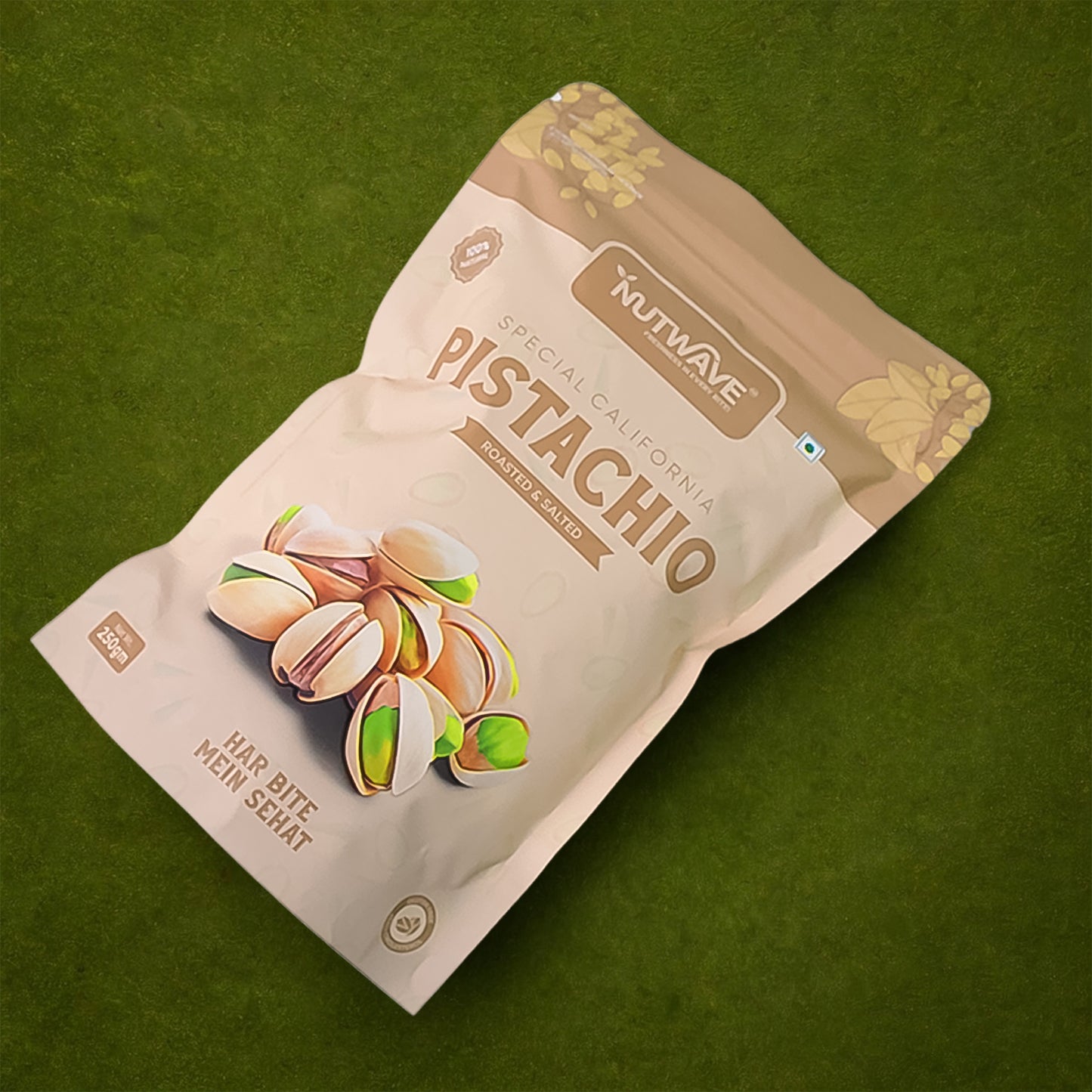 Nutwave California Pistachio Roasted & Salted, dryfruits 250gm