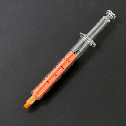 Creative Fluorescent Highlighter Marker Pen front view