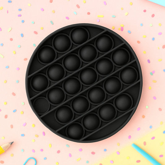 Round shape silicone Pop It fidget toy