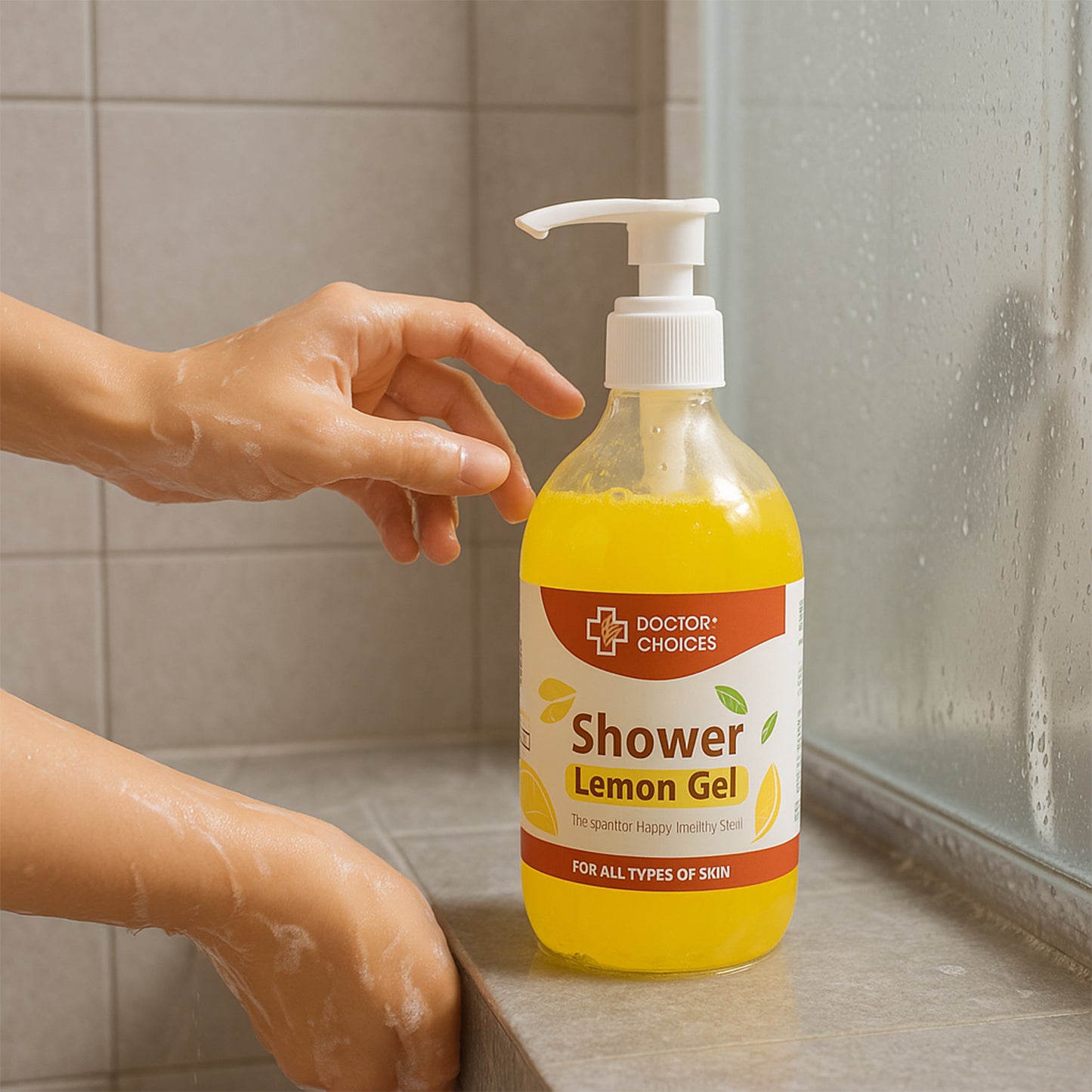Doctor Choices Energizing Lemon Extract Shower Gel