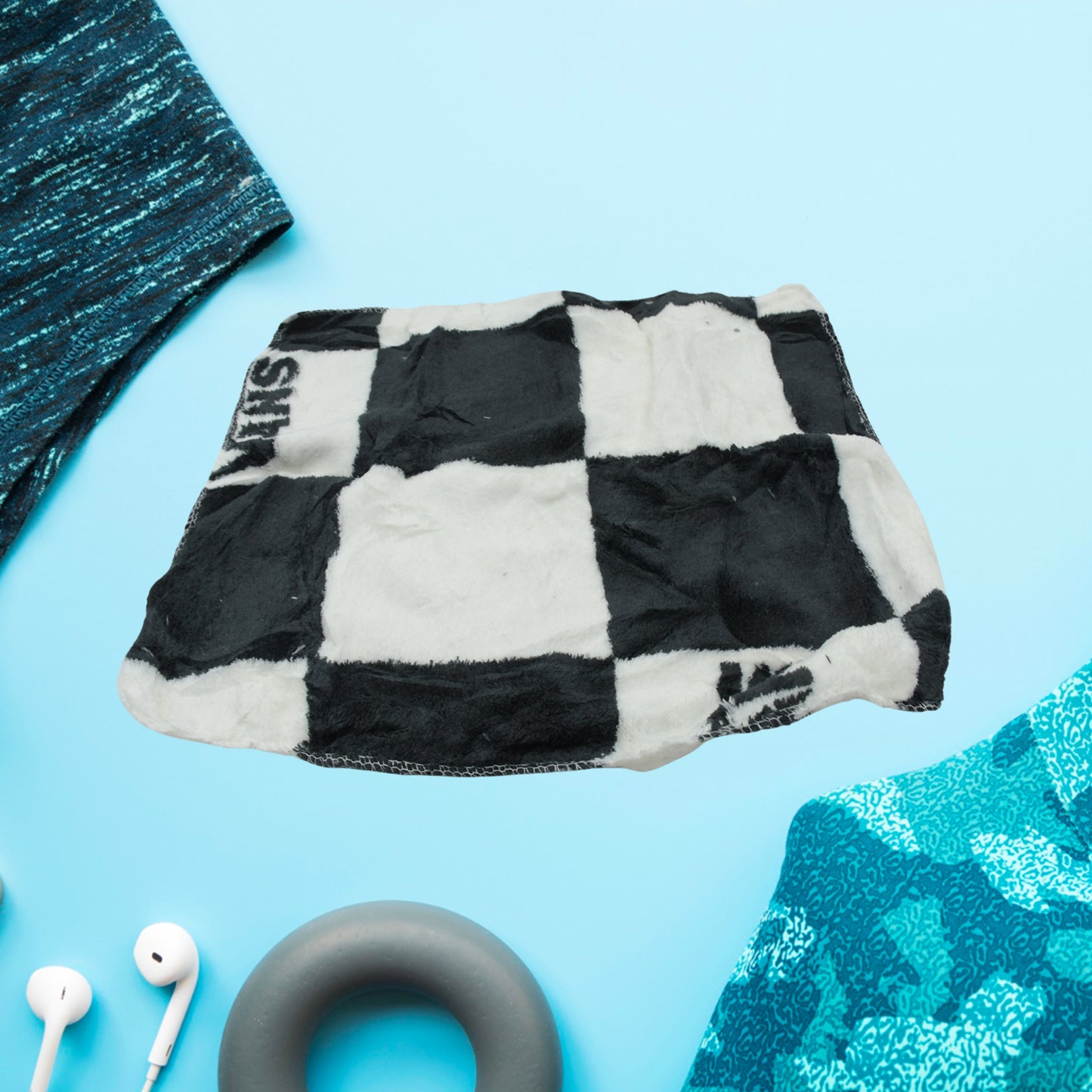 कॉटन हैंड टॉवल माइक्रोफाइबर वॉश बेसिन हैंगिंग हैंड टॉवल नैपकिन माइक्रोफाइबर क्लॉथ कार्टून किचन एक्सेसरीज, यात्रा के अनुकूल | घर और किचन में इस्तेमाल (7 पीस सेट)