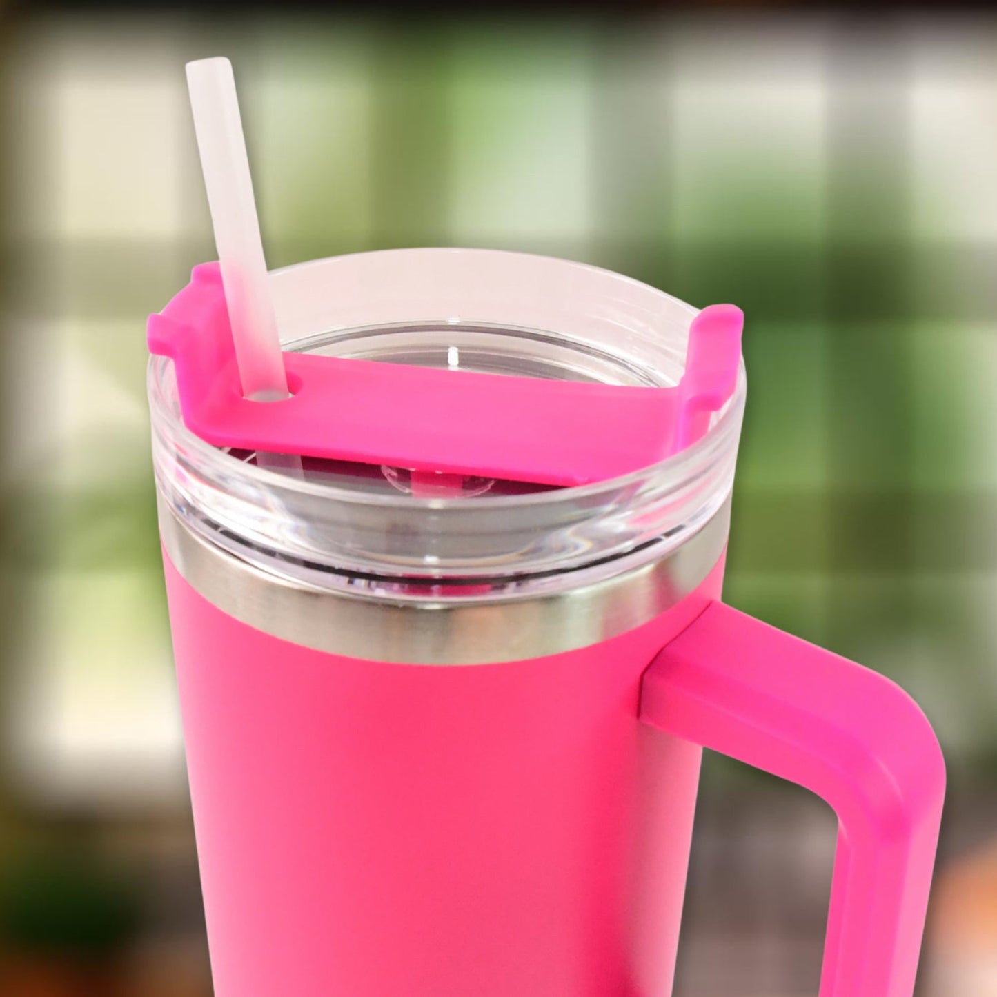 Customize / personalized Pink Extra Large Insulated Travel Mug (1200ML - 1 Pc)