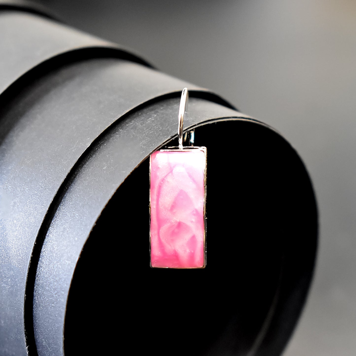 Pink Dazzle Lightweight Korean Style Earrings