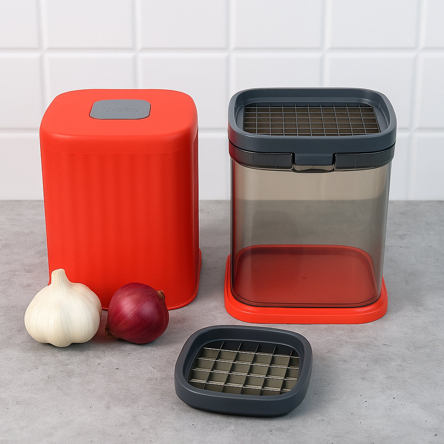 Supermom Multipurpose Onion, Garlic & Vegetable Chopper (1 Pc)