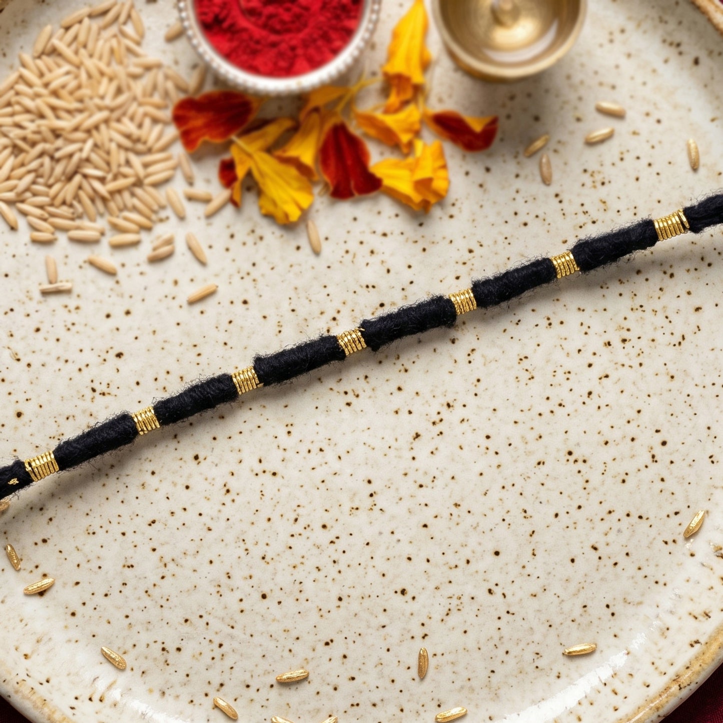 Traditional Red Rakhi