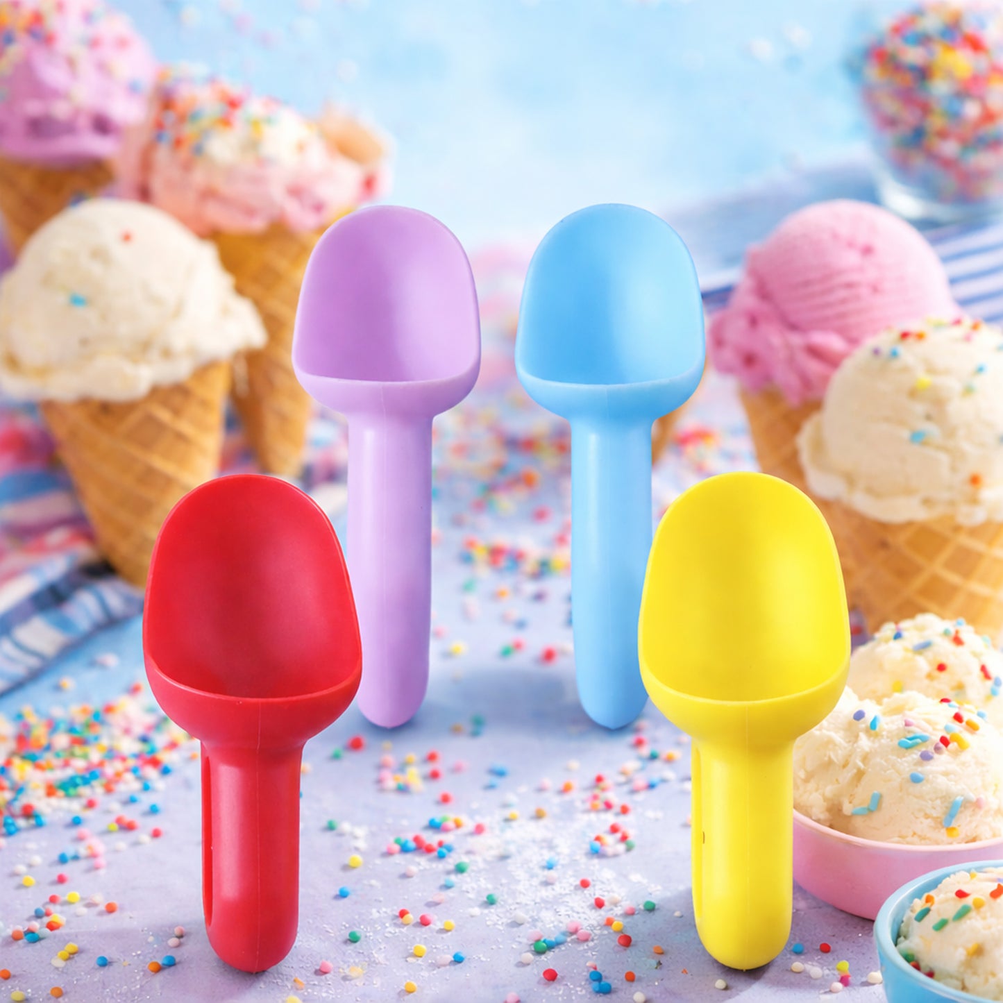 plastic ice cream scoop