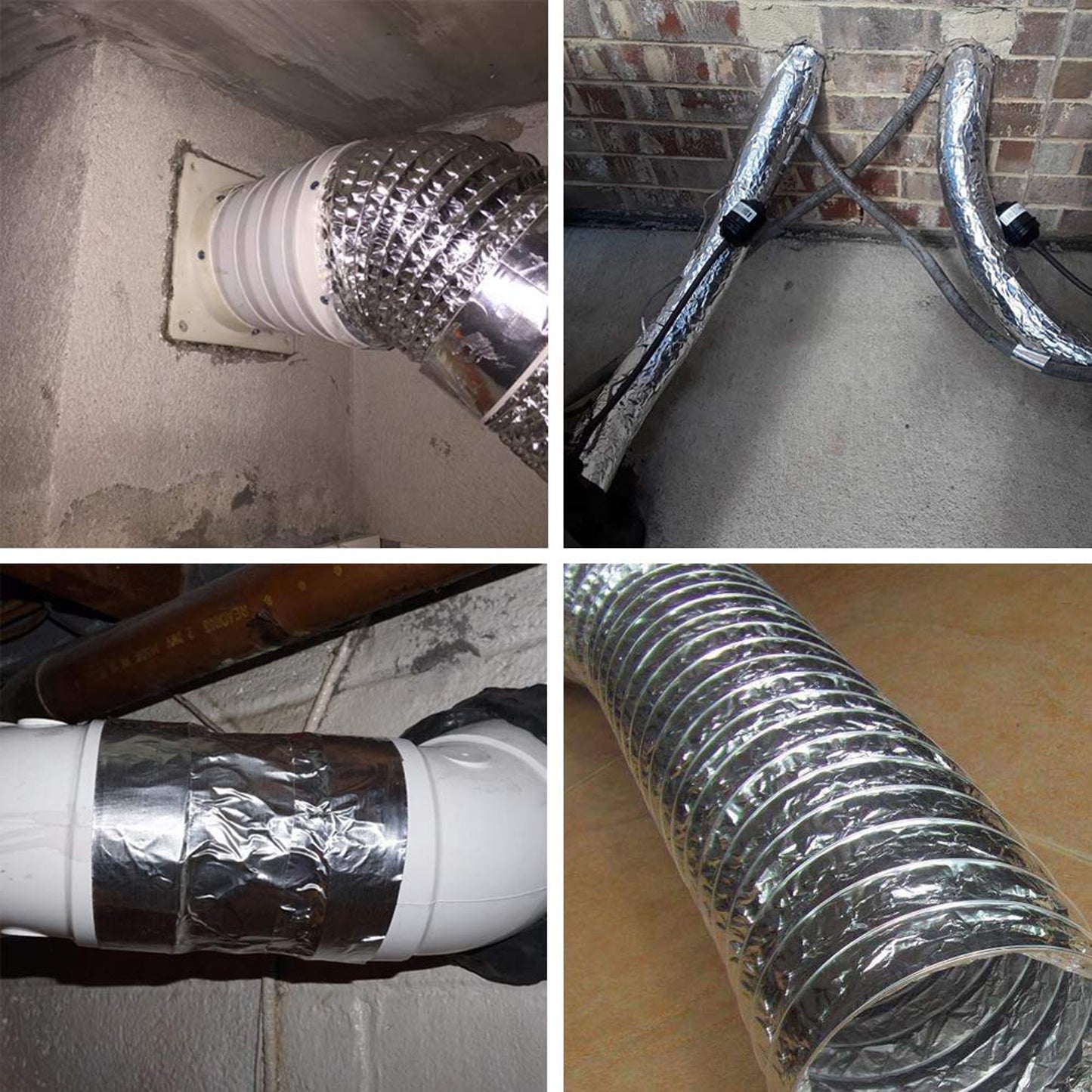 Heat resistant aluminium foil tape