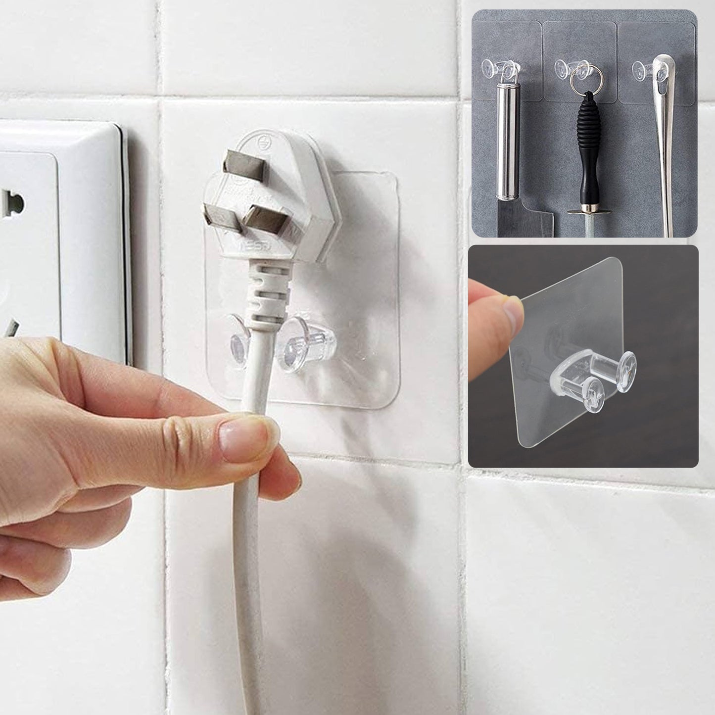 Wall hooks kitchen storage