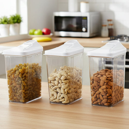 Easy Flow Airtight Storage Containers (3 Pc)