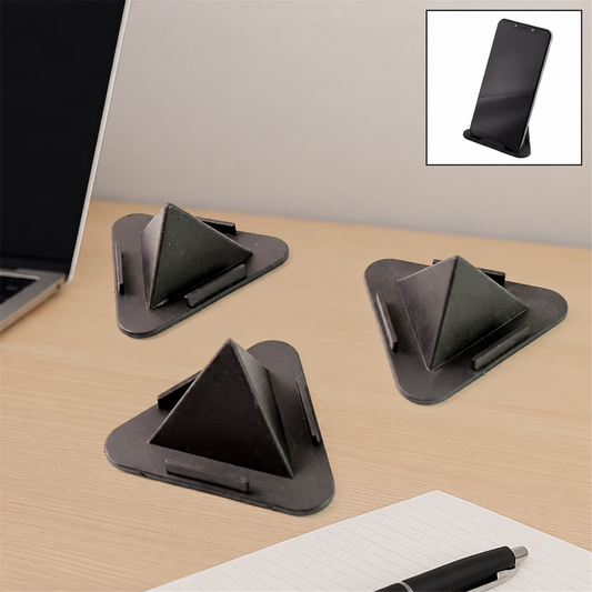 Pyramid Mobile Stand – Adjustable 3-Angle Phone Holder Set