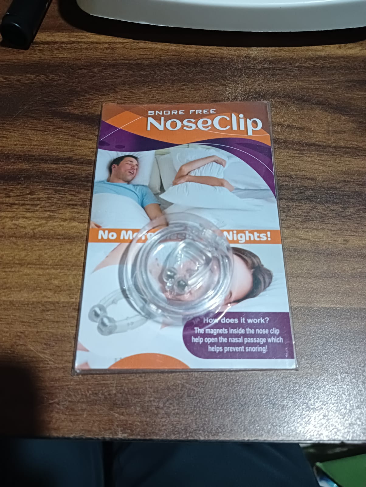 Anti-Snore Nose Clip (Silicone, 1 Pc)
