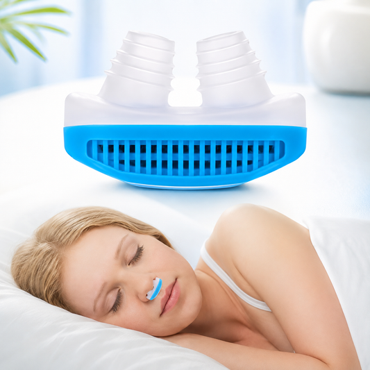 Anti-Snoring Nose Clip – 2-in-1 Air Purifier for Better Sleep | Velvet Wellness