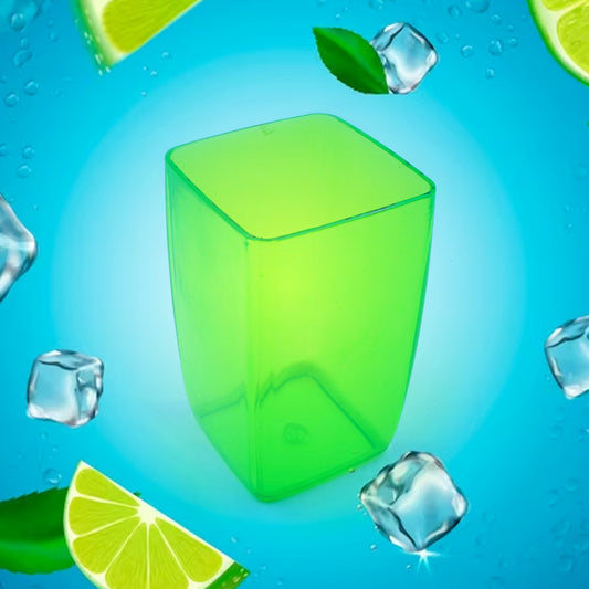 5517 બહુહેતુક અનબ્રેકેબલ પ્લાસ્ટિક મીની જ્યુસ / વોટર ગ્લાસ બાથરૂમ ટમ્બલર કપ અનબ્રેકેબલ ડેન્ટલ રિન્સિંગ કપ (1 પીસી)