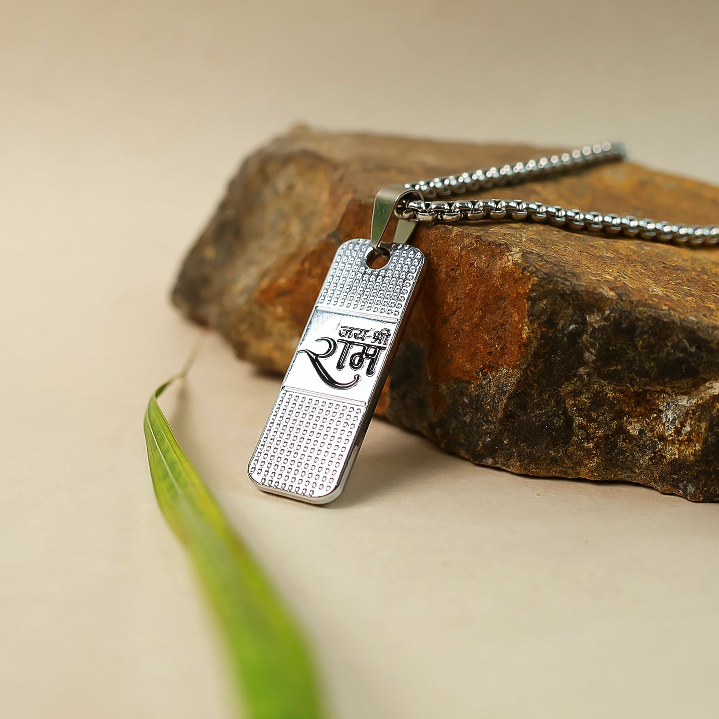 Silver Plated Ram Pendant With Chain For Men And Women 1 Pc