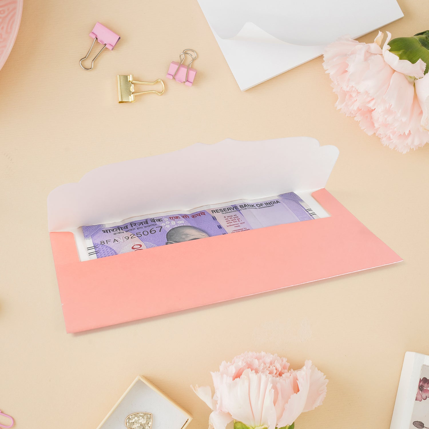 Delights Shagun Money Gift Envelopes (10 pcs), Return Gift For Sister ,  Gift