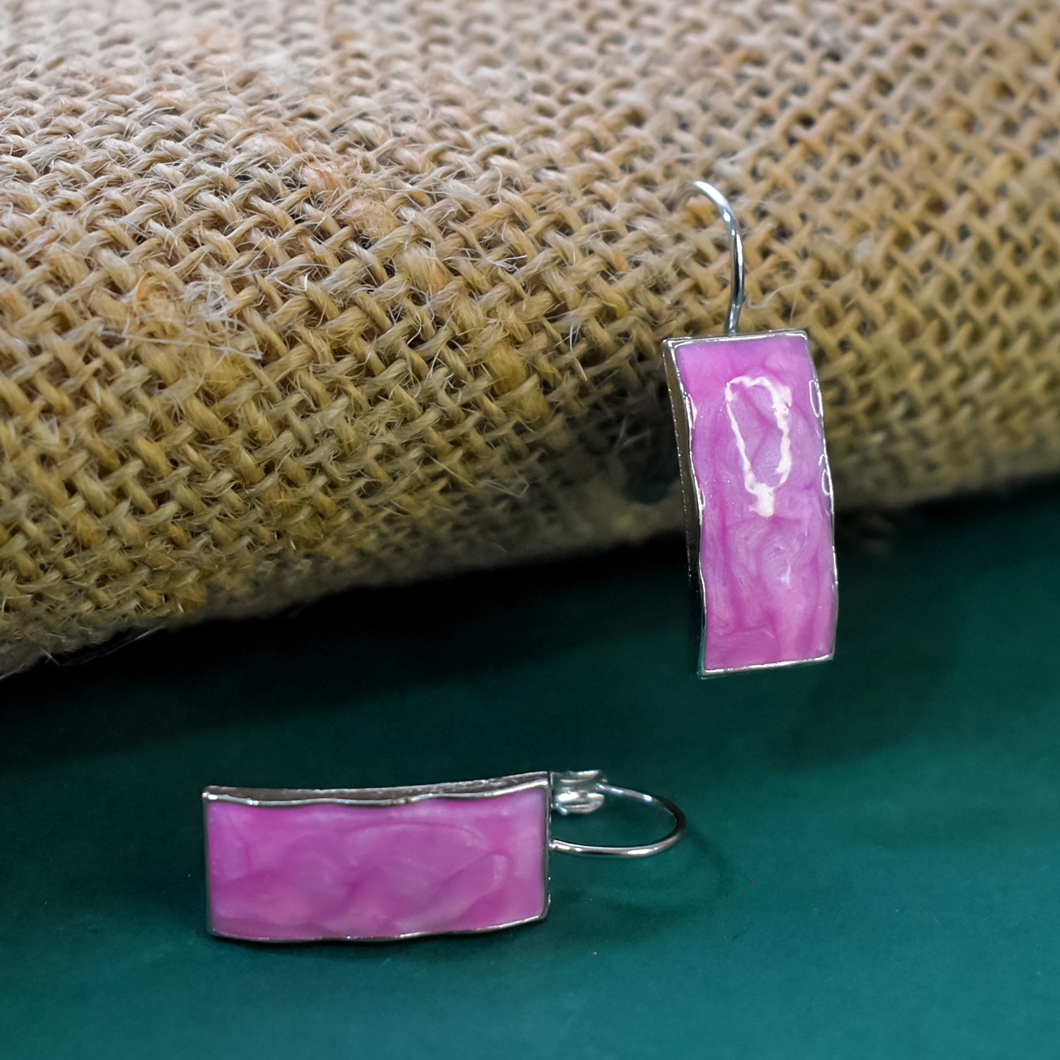 Pink Dazzle Lightweight Korean Style Earrings
