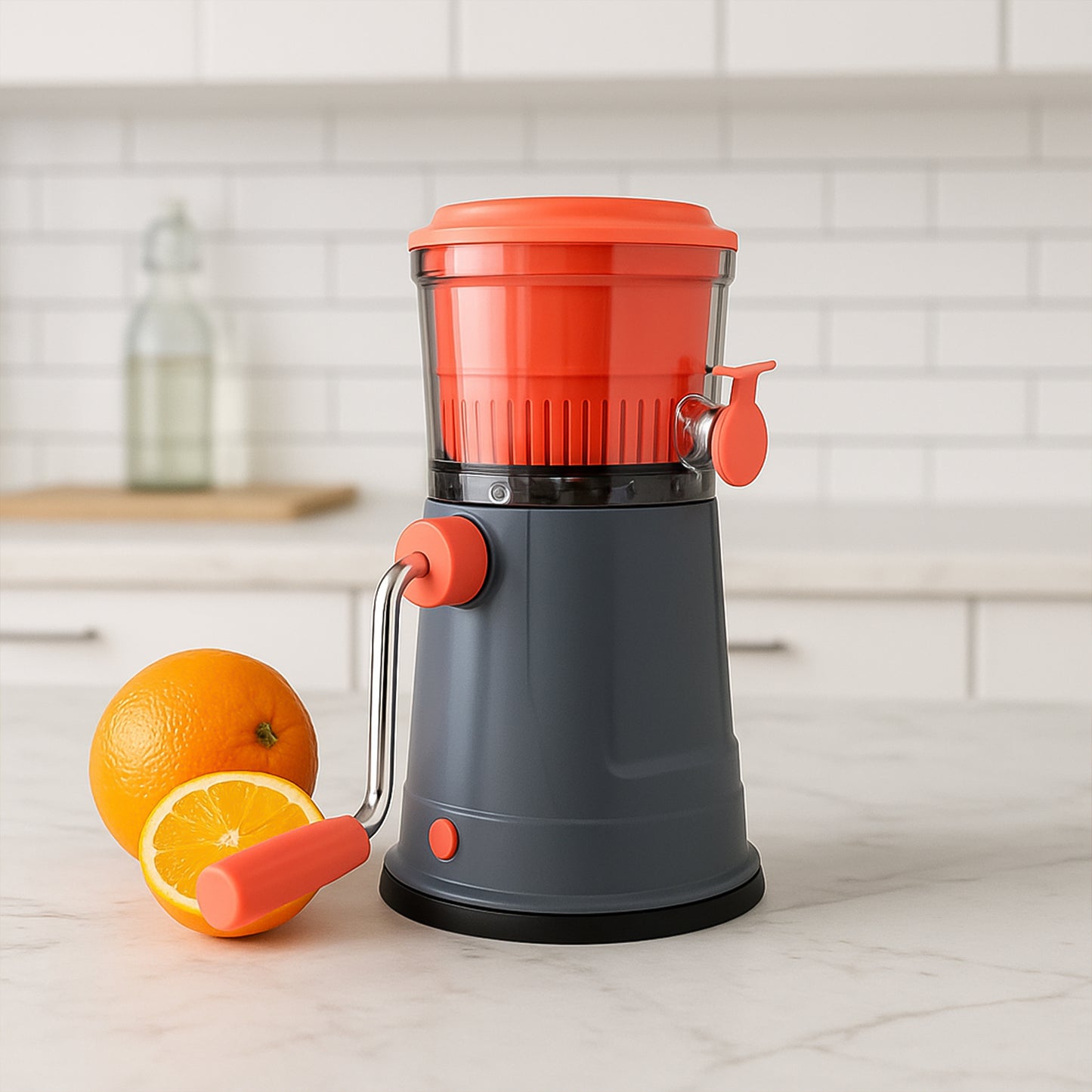Supermom Pulpy Fruit Juicer with Extra Long Handle and Silicone Ring (1 Pc)