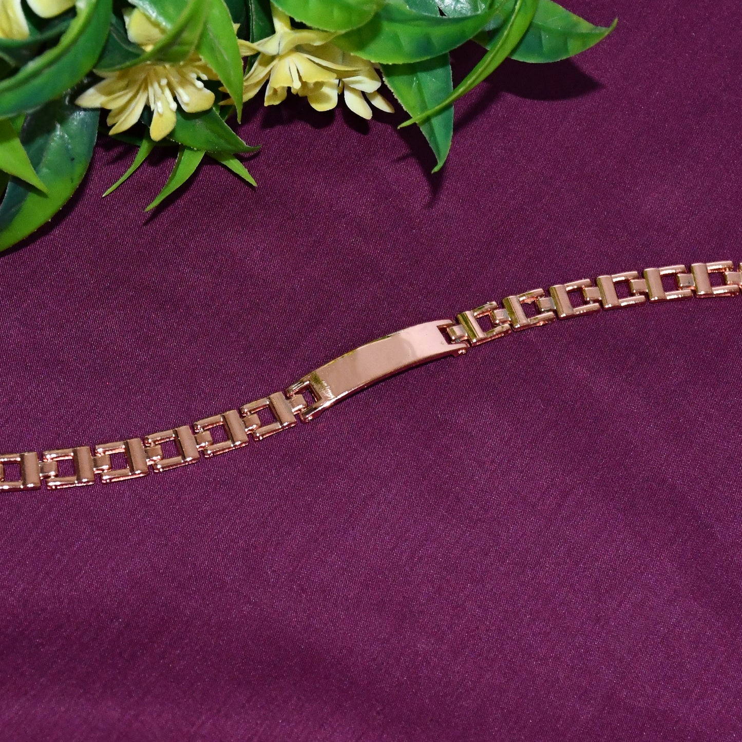 Customized / Personalized Designer Bracelet Rakhi for Brother (1 Pc)