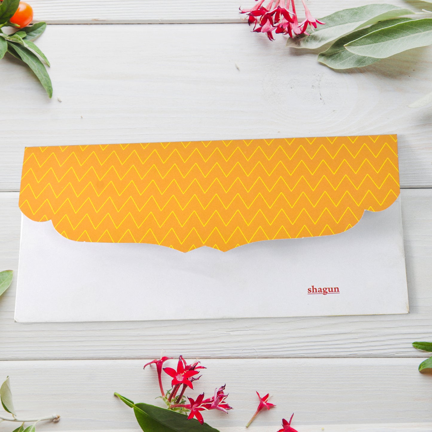 Yellow Diwali Return Gift Envelopes