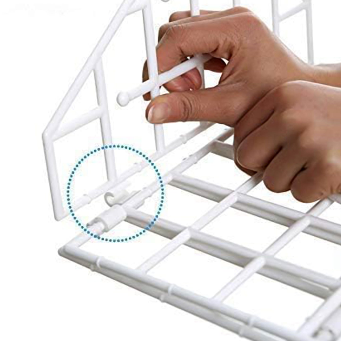 4526 મલ્ટીપર્પઝ 5 લેયર ફોલ્ડિંગ ક્લોથ્સ સ્ટોરેજ રેક્સ