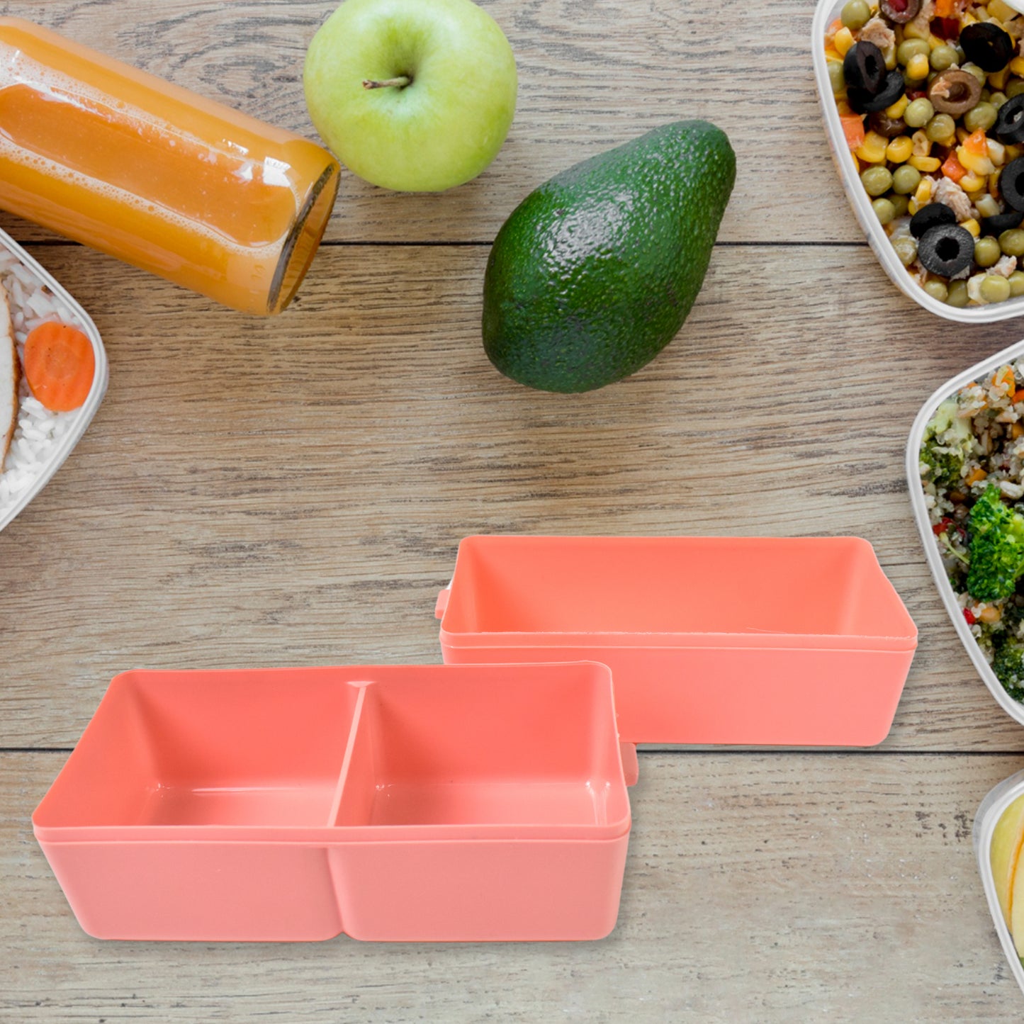 Happy family enjoying a picnic with fresh meals packed in the versatile lunch box.