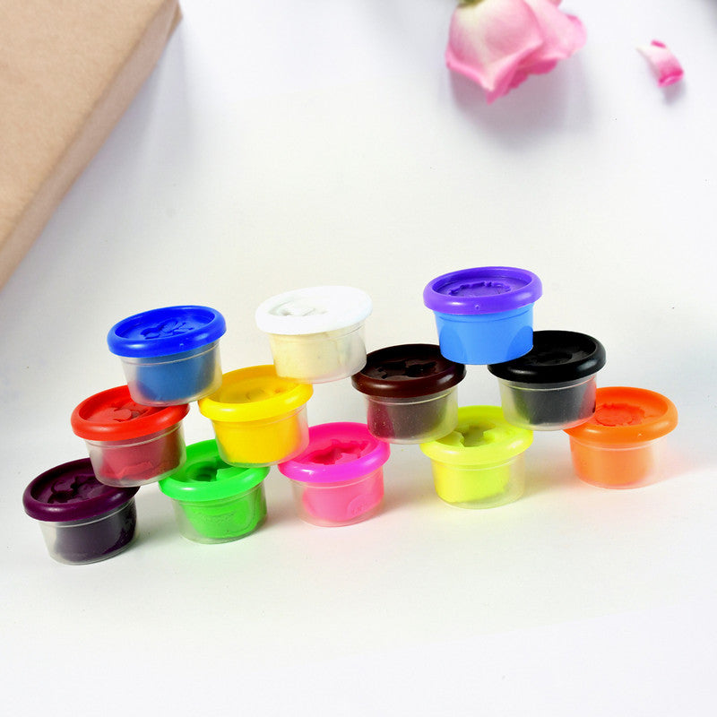 Khyati Frisky Dough Set – 12 Colour Modelling Clay with Extruder & Creative Shape Strips