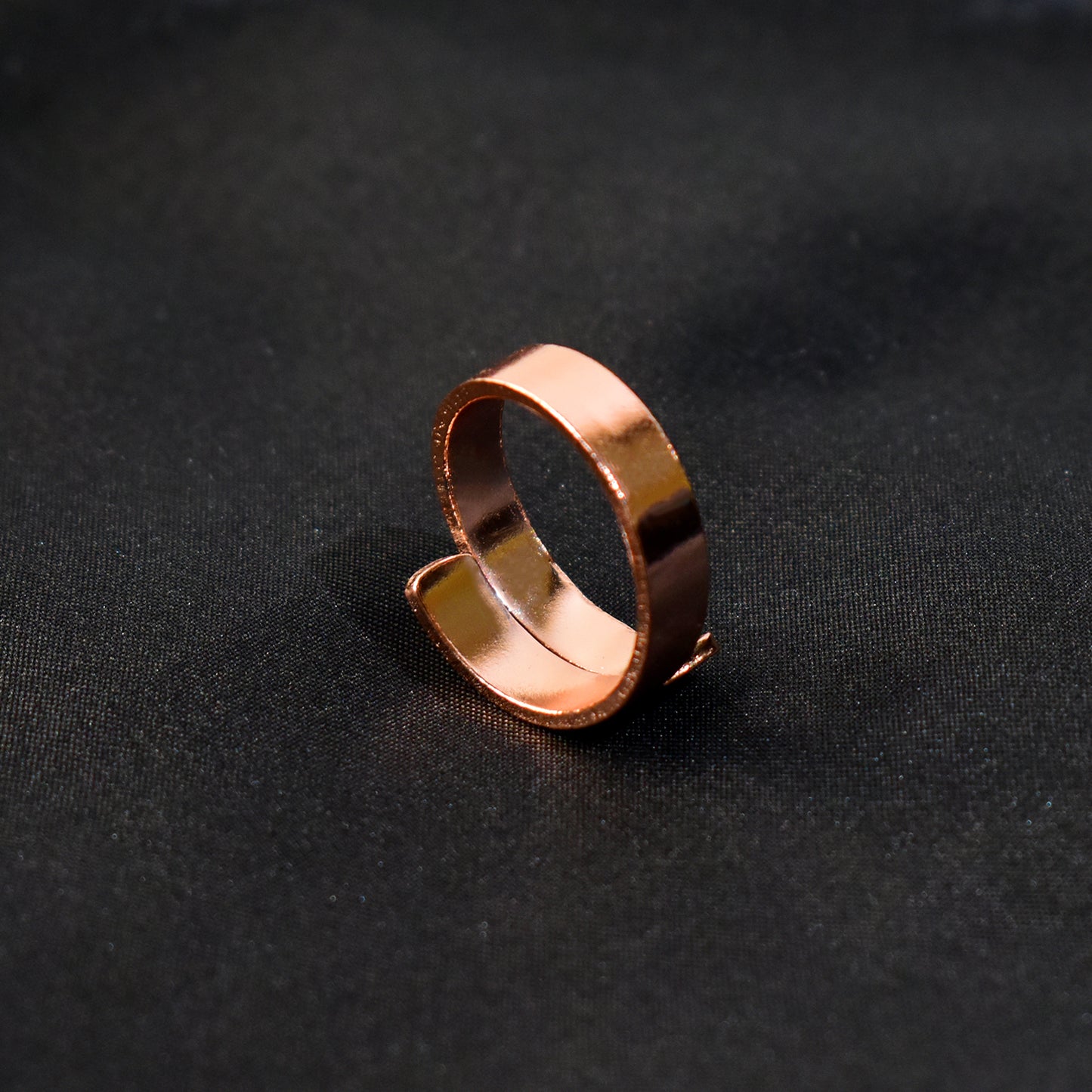 Personalized Rose Gold Adjustable Name Ring