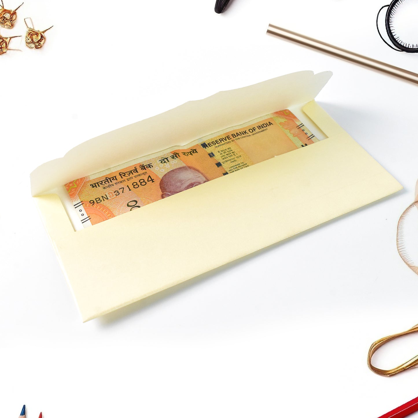 Delights Shagun Money Gift Envelopes (10 pcs), Return Gift For Sister , Gift