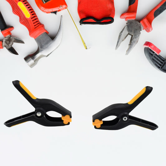 2 Pcs heavy duty spring clamps clips