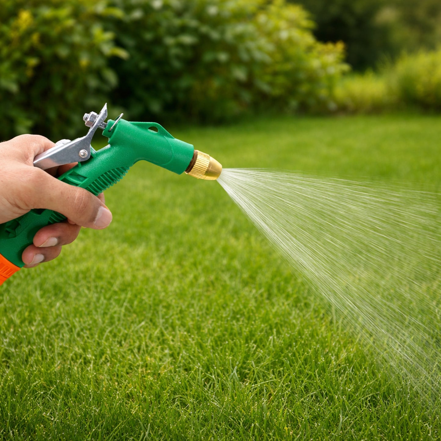 DeoDap Durable Hose Nozzle Water Lever Spray Gun - packaging shot