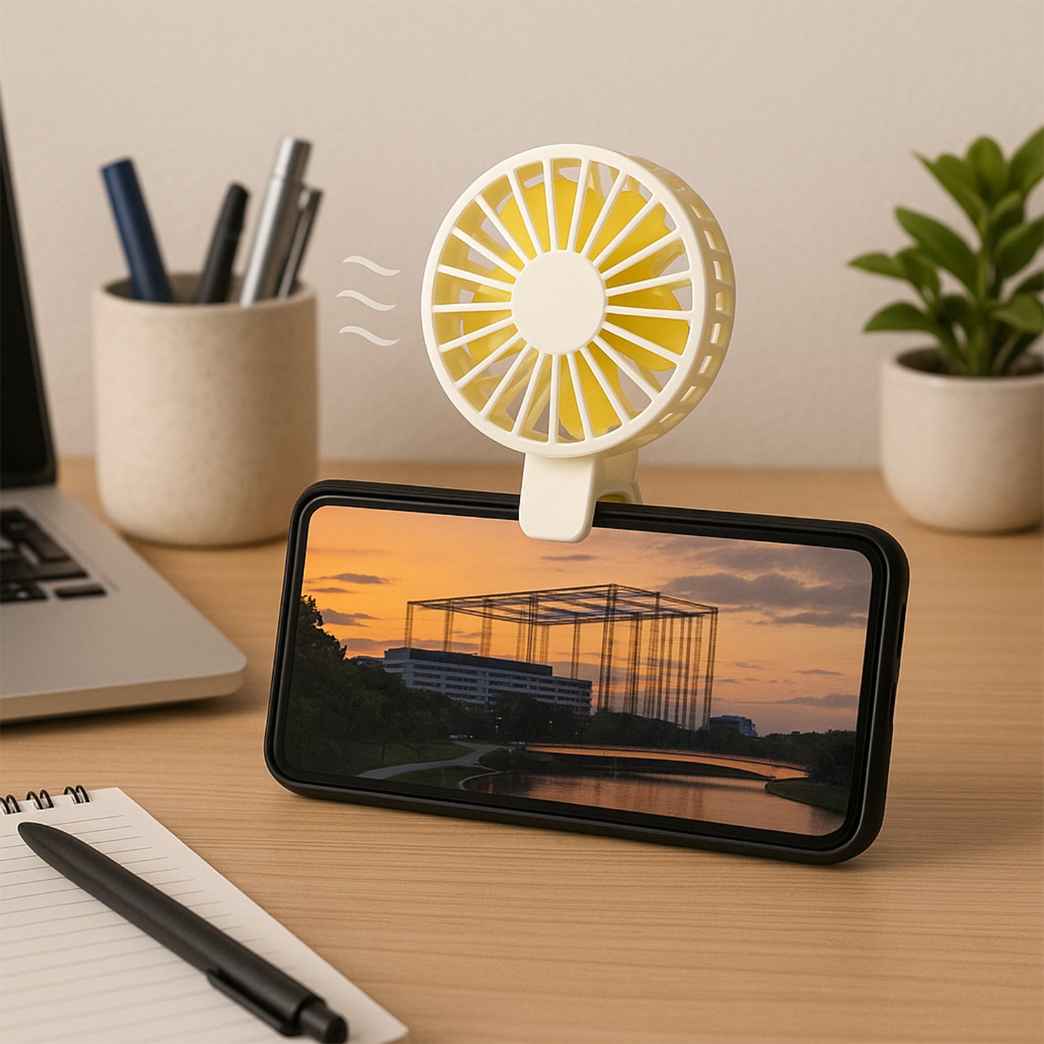 मिनी USB हैंडहेल्ड फैन, घर, ऑफिस, यात्रा और आउटडोर उपयोग के लिए पोर्टेबल रिचार्जेबल मिनी फैन (1 पीस)