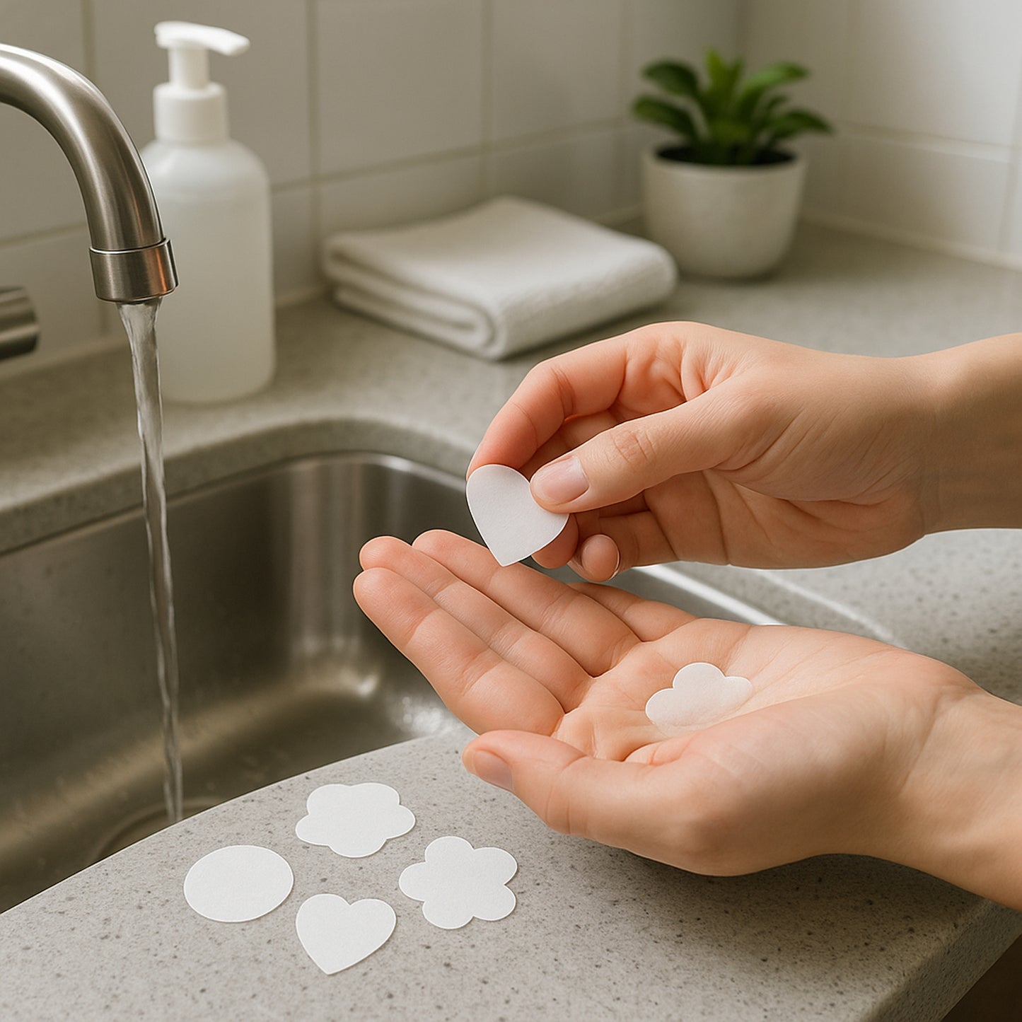 Travel Paper Soap Sheets - (1 Packet)