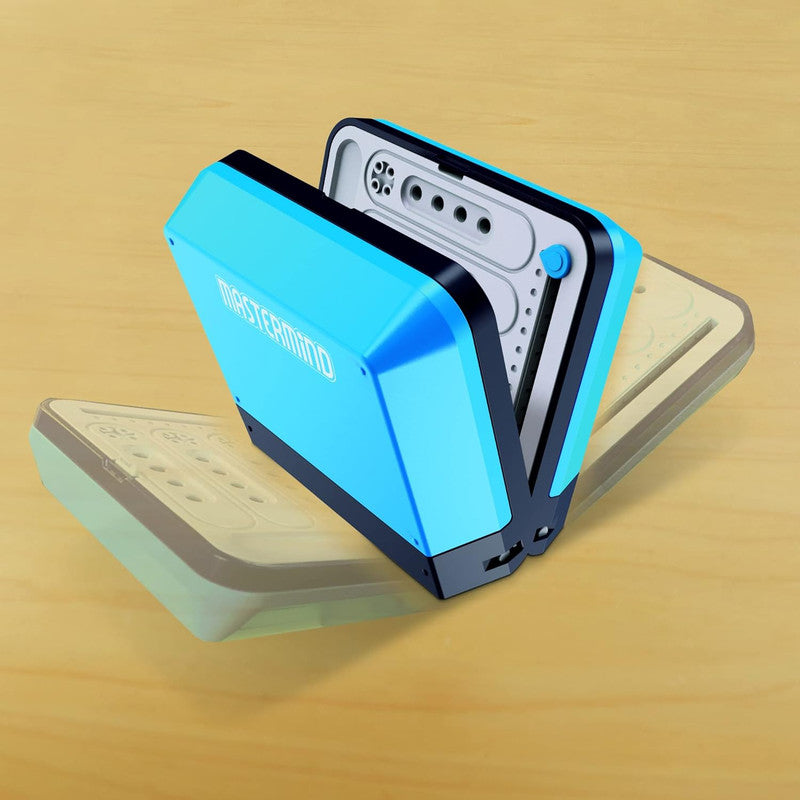 Classic Mastermind Strategy Board Game with Colorful Pegs – Code-Breaking Logic Game for Kids and Adults