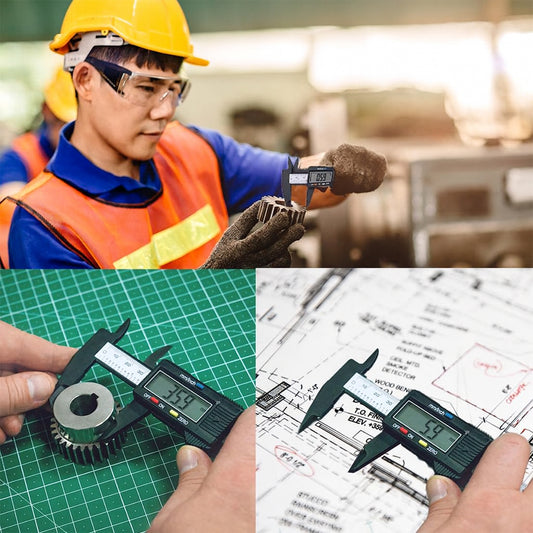 एलसीडी स्क्रीन डिजिटल कैलिपर (6 इंच)