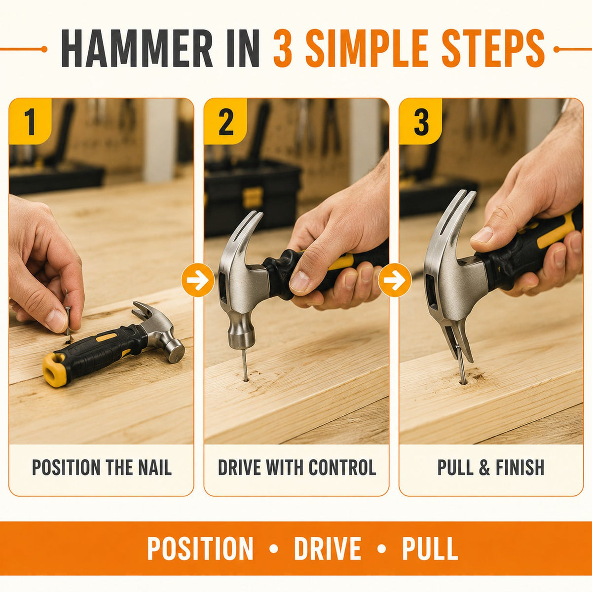 0462 black and yellow mini hammer usage guide