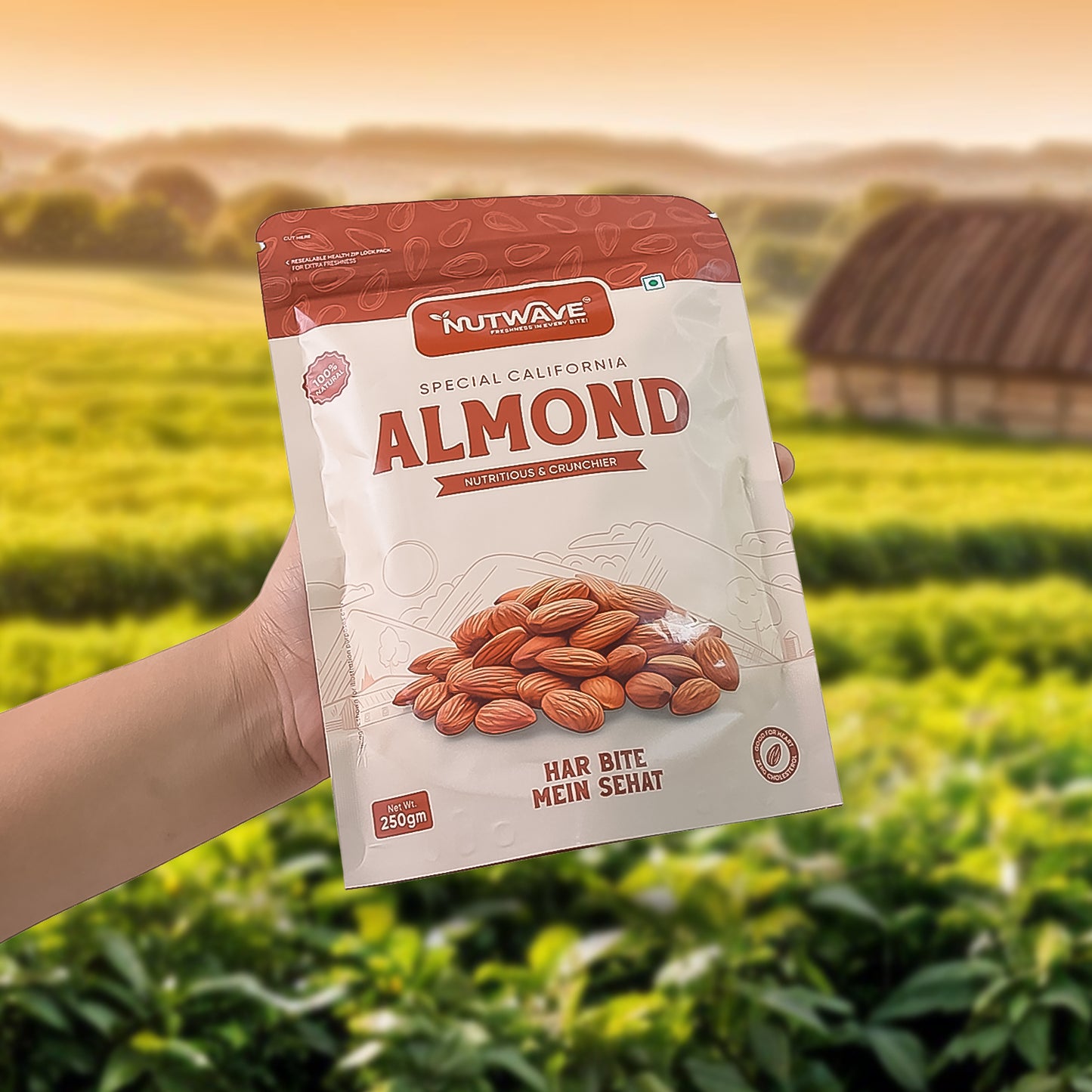Nutwave Special California Almond 250gm