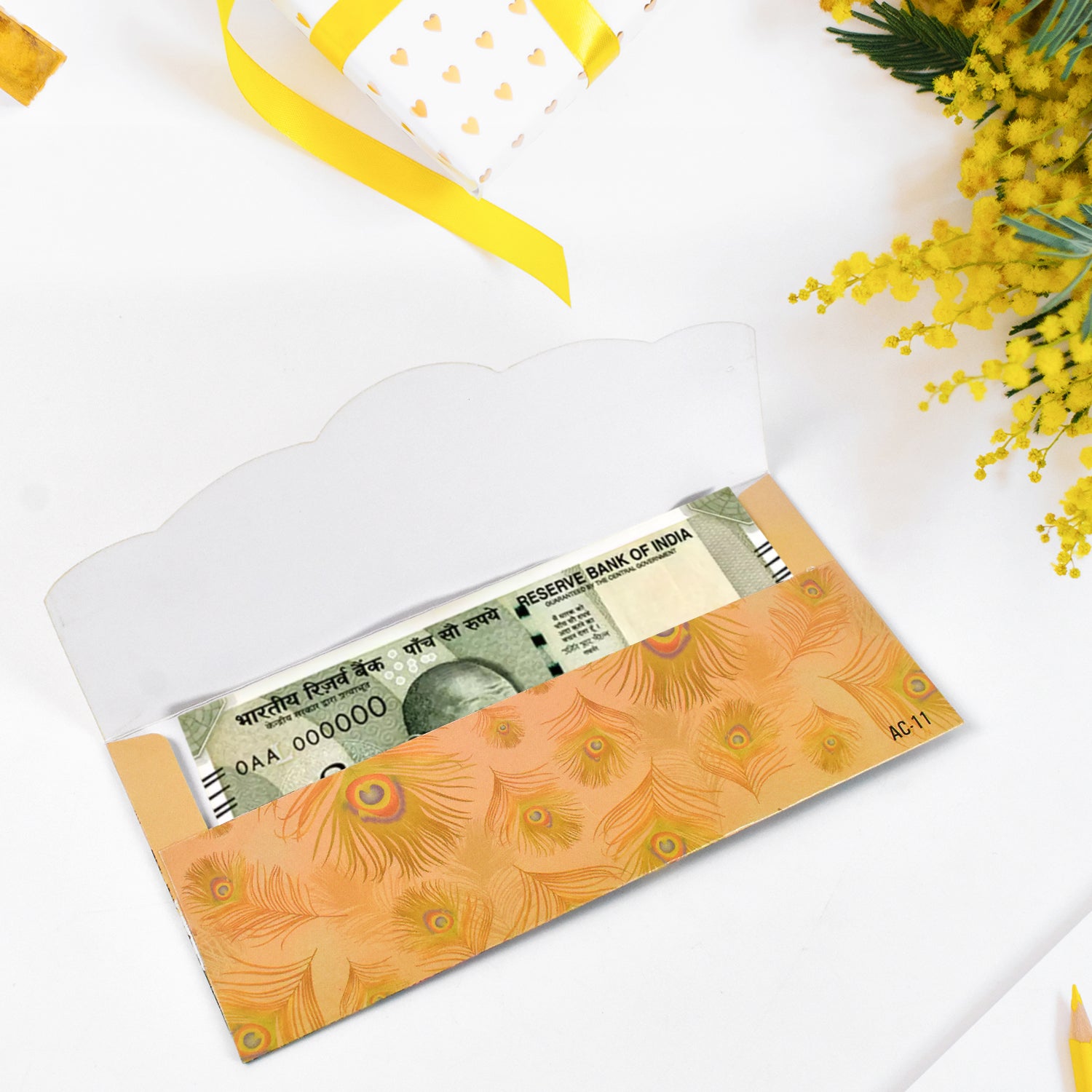 Delights Shagun Money Gift Envelopes (10 pcs), Return Gift For Sister ,  Gift