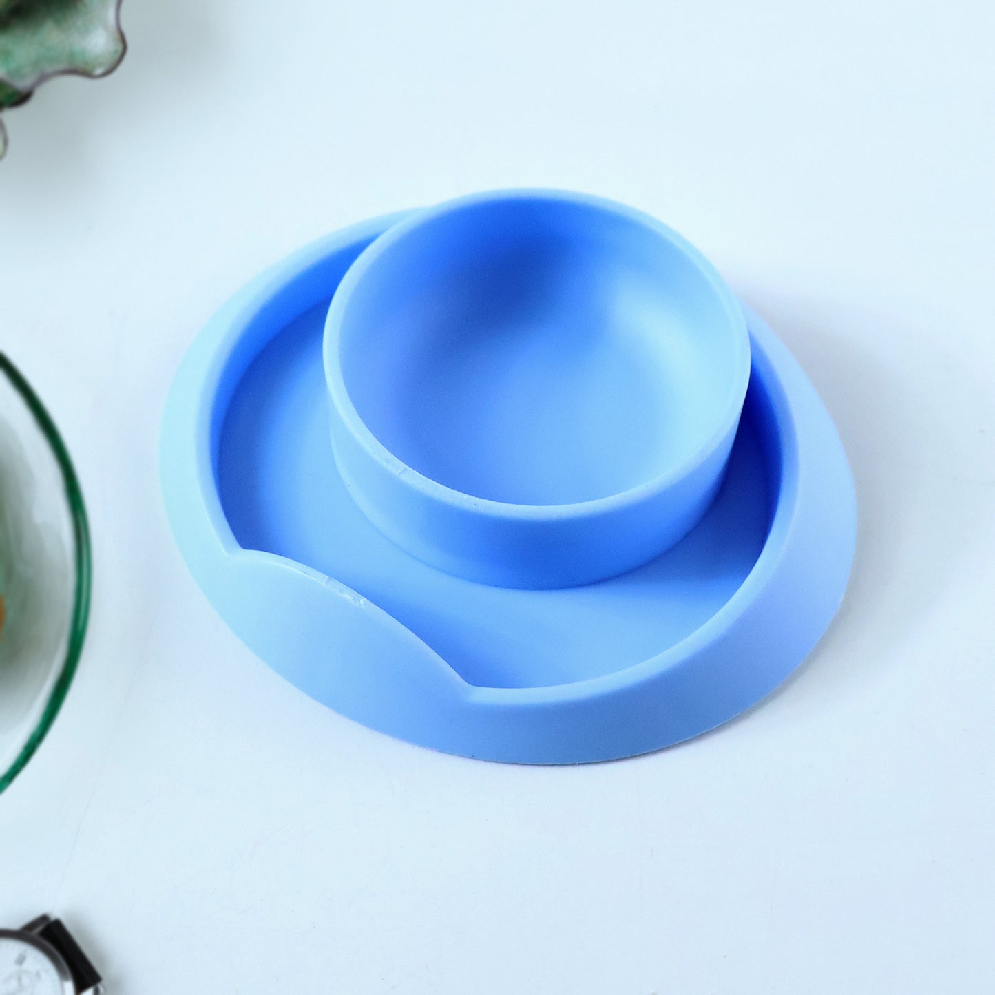 Dual-Use Rechargeable Mini Handheld & Table Fan (1 Pc)