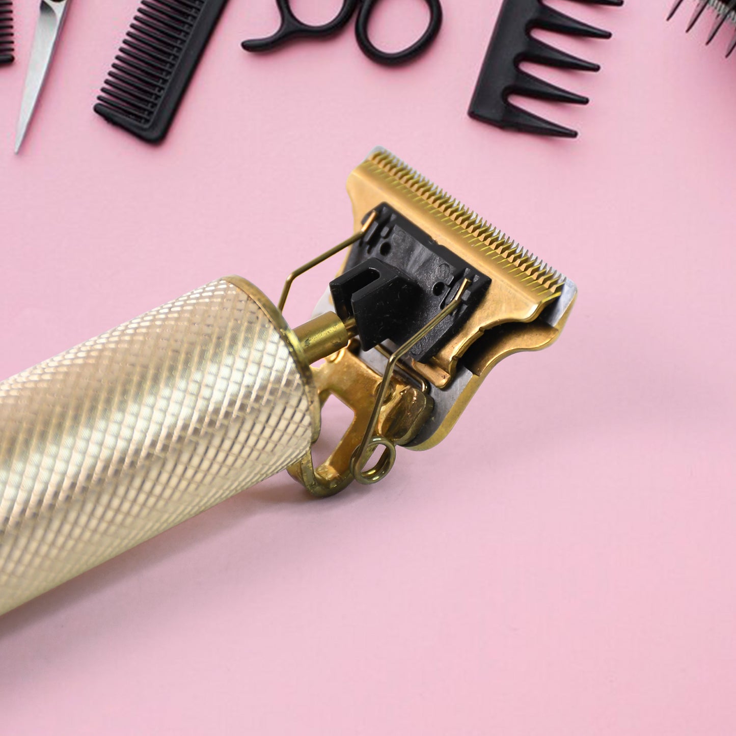 पुरुषों के लिए हेयर ट्रिमर हेयर स्टाइल ट्रिमर, प्रोफेशनल हेयर क्लिपर, इलेक्ट्रिक शेविंग मशीन पुरुषों के लिए ड्राई शेविंग - हेयर शेविंग और ट्रिमिंग दाढ़ी 4 एडजस्टेबल ब्लेड क्लिपर, ऑयल, क्लीनिंग ब्रश के साथ