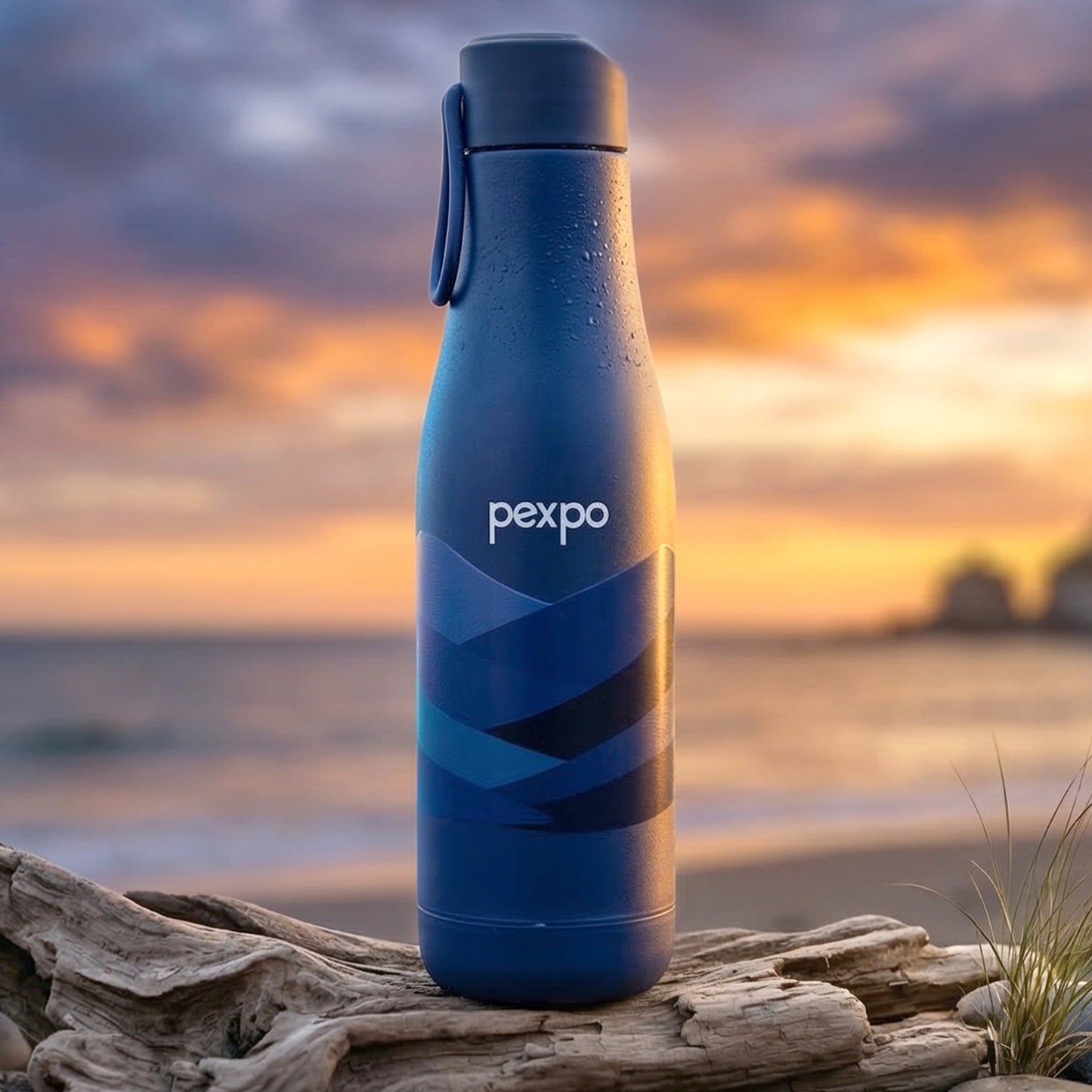 Reusable eco-friendly water bottle