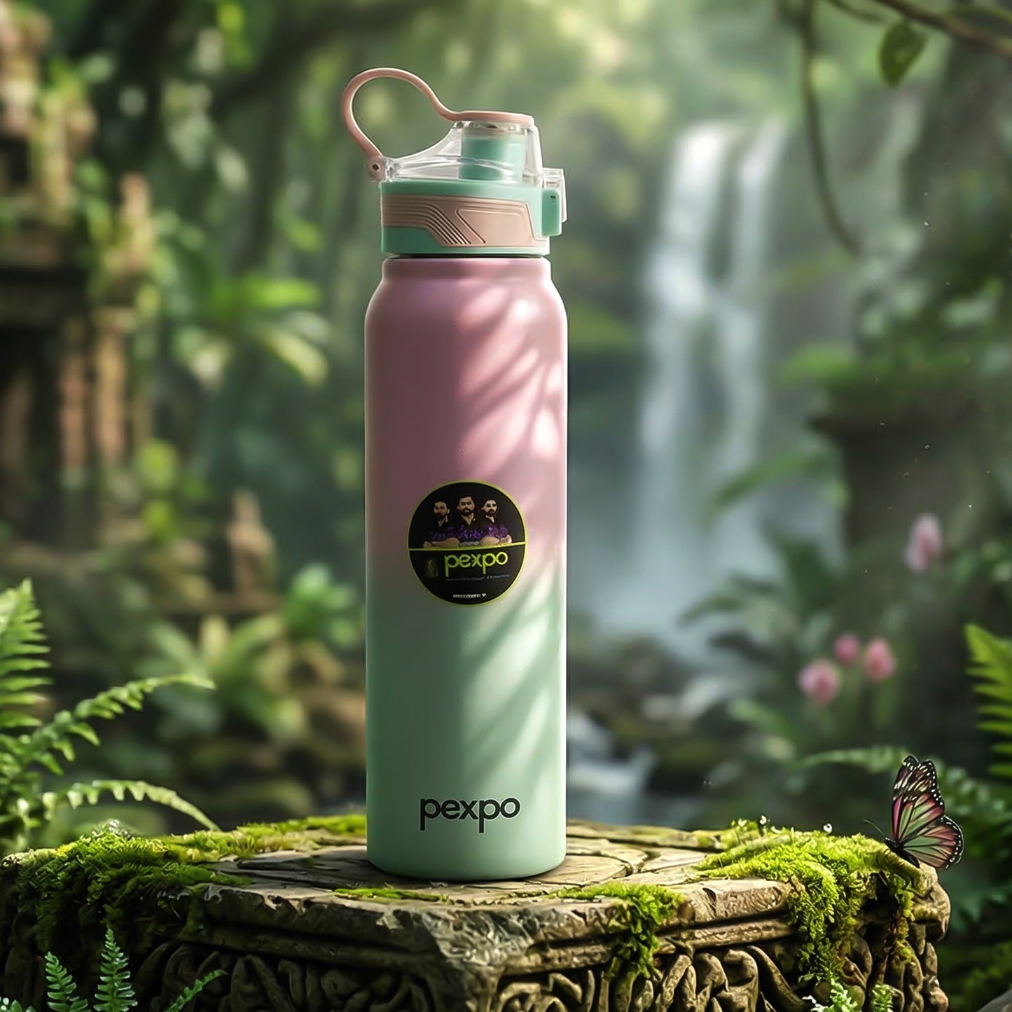 Pexpo Amaze Hot & Cold Insulated Stainless Steel Water Bottle - 1000 ML