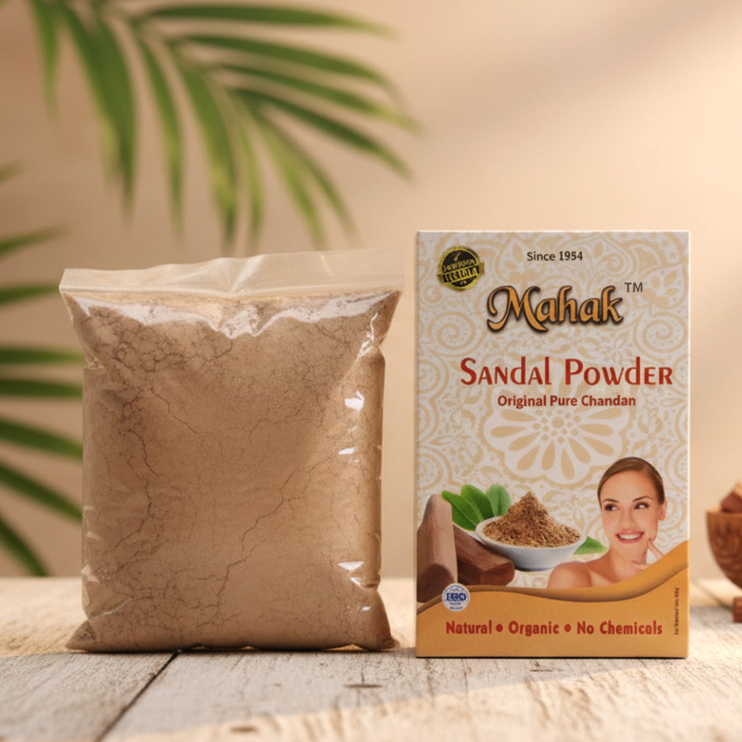 Natural Sandal Powder for Traditional Skincare – 50 gm