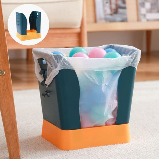 expandable plastic trash bin