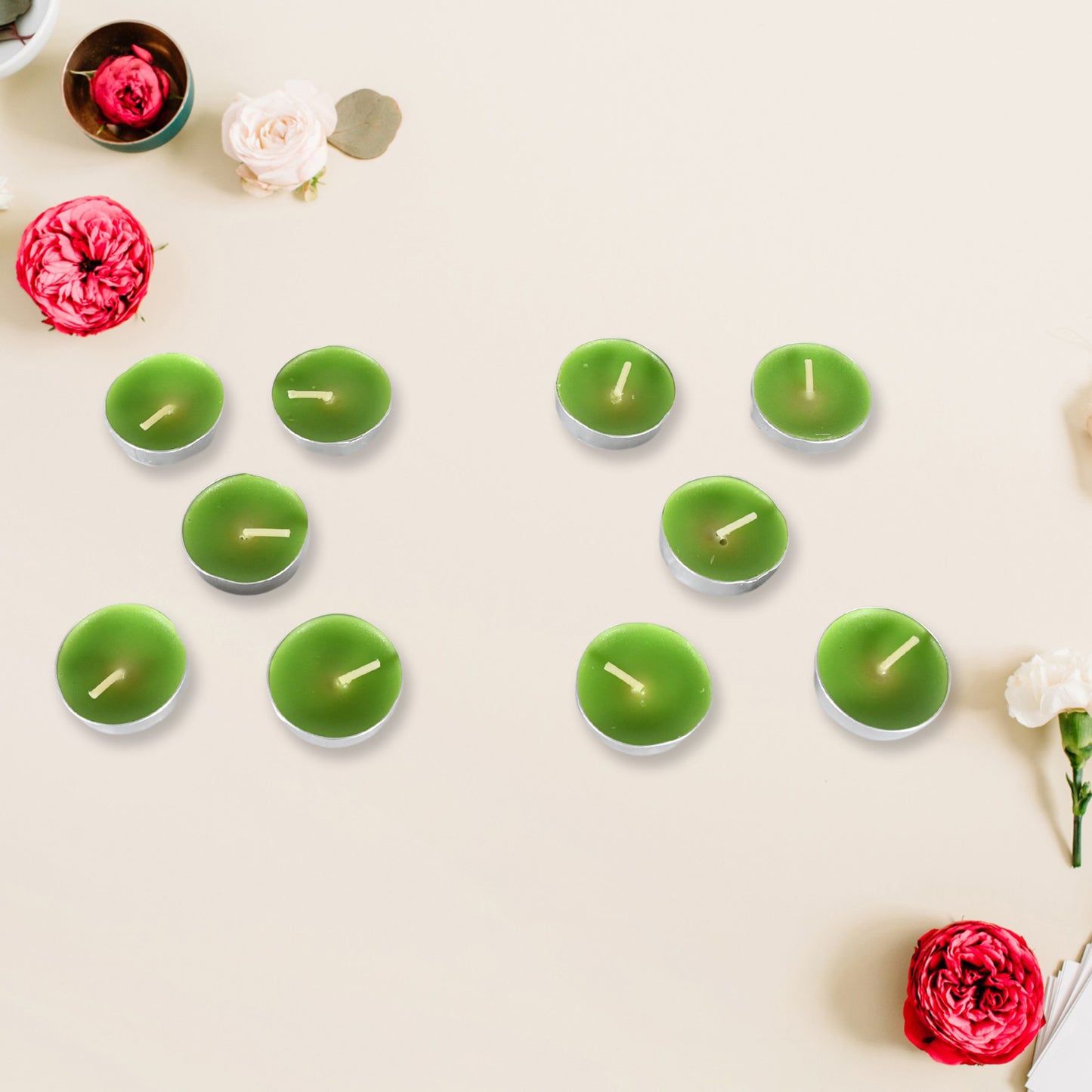 घर की सजावट के लिए 8-9 घंटे तक जलने वाली दिवाली मोमबत्तियाँ, क्रिसमस की सजावट के लिए धुआं रहित मोमबत्तियाँ, मूड डिनर पार्टियों के लिए लंबे समय तक जलने वाली 8-9 घंटे तक जलने वाली बिना सुगंध वाली मोमबत्तियाँ, घर की सजावट के लिए शादी की मोमबत्ती (10 पीस)