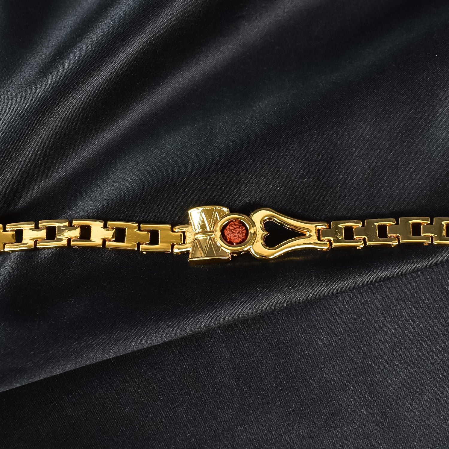 Divine Mahadev Damru, Rudraksha & Trishul  Bracelet